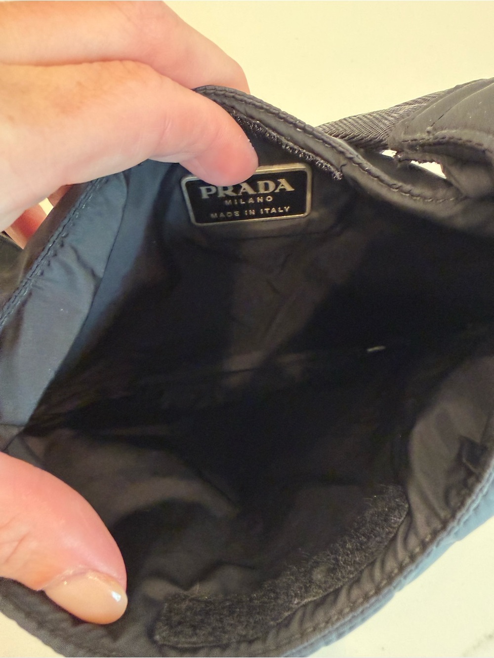Vintage Prada Tessuto Nylon Shoulder Crossbody Bag - Picture 4 of 10